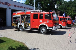 Jeder Winkel der Feuerwehrfahrzeuge konnte erkundet werden