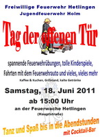 Einladung zum Tag der offenen TÃ¼r 2011