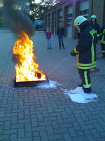 Schwerschaum im MaÃŸstab 1:10