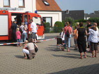 Fahrt mit dem Feuerwehrauto